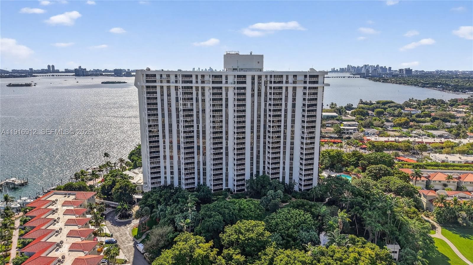 The perfect blend of waterfront tranquility and vibrant skyline scenery