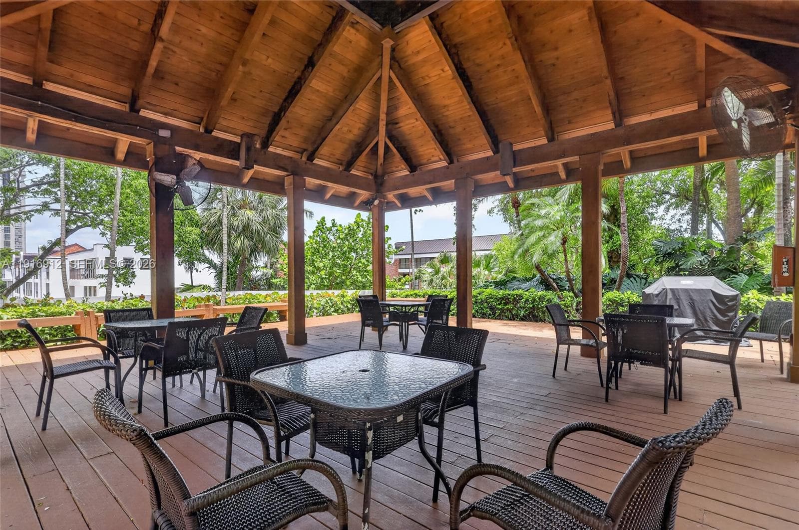 Inviting outdoor gathering area