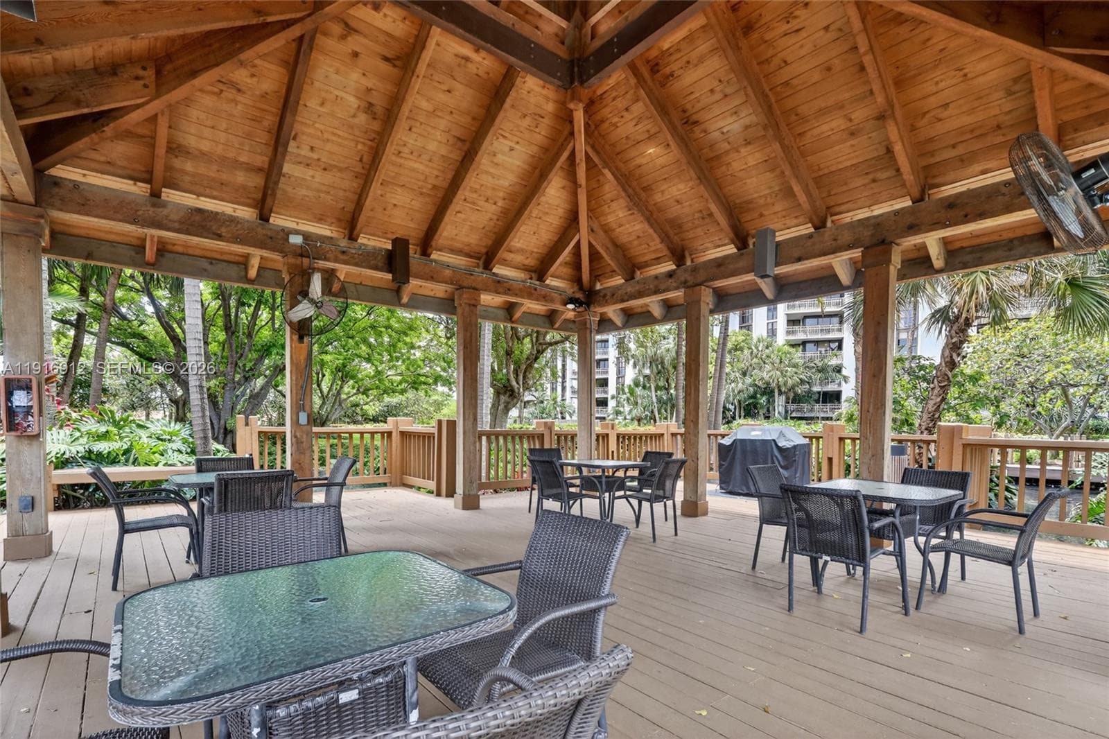 Inviting outdoor gathering area