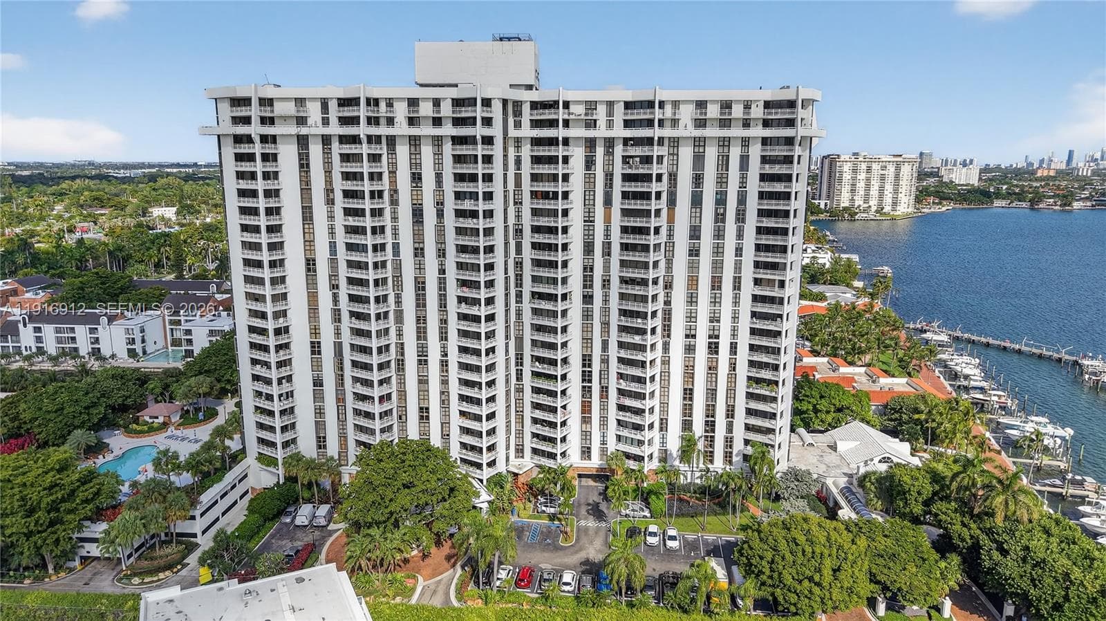 A premier waterfront building with state-of-the-art boat slips, offering unmatched convenience and breathtaking views