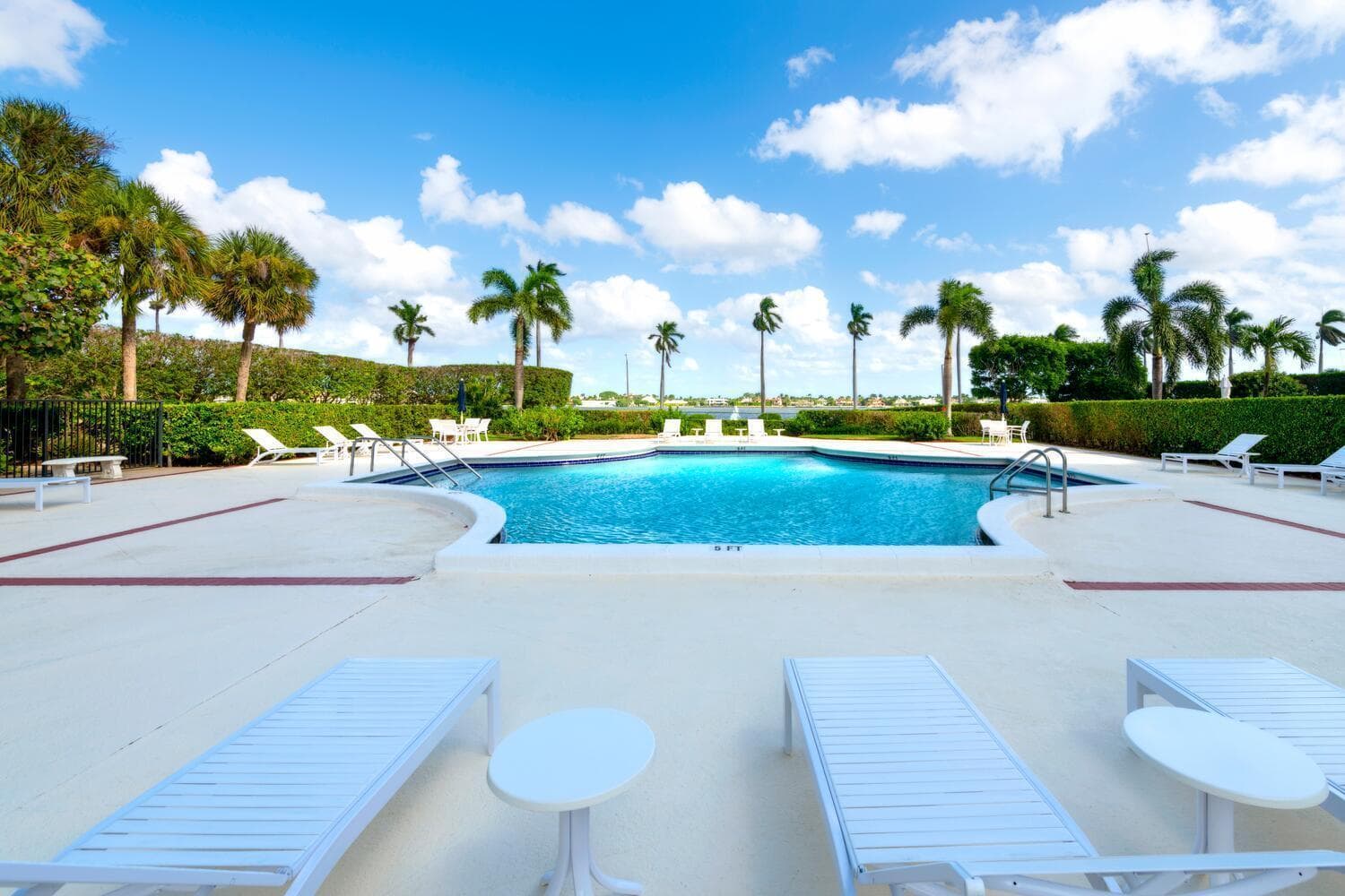 Pool area