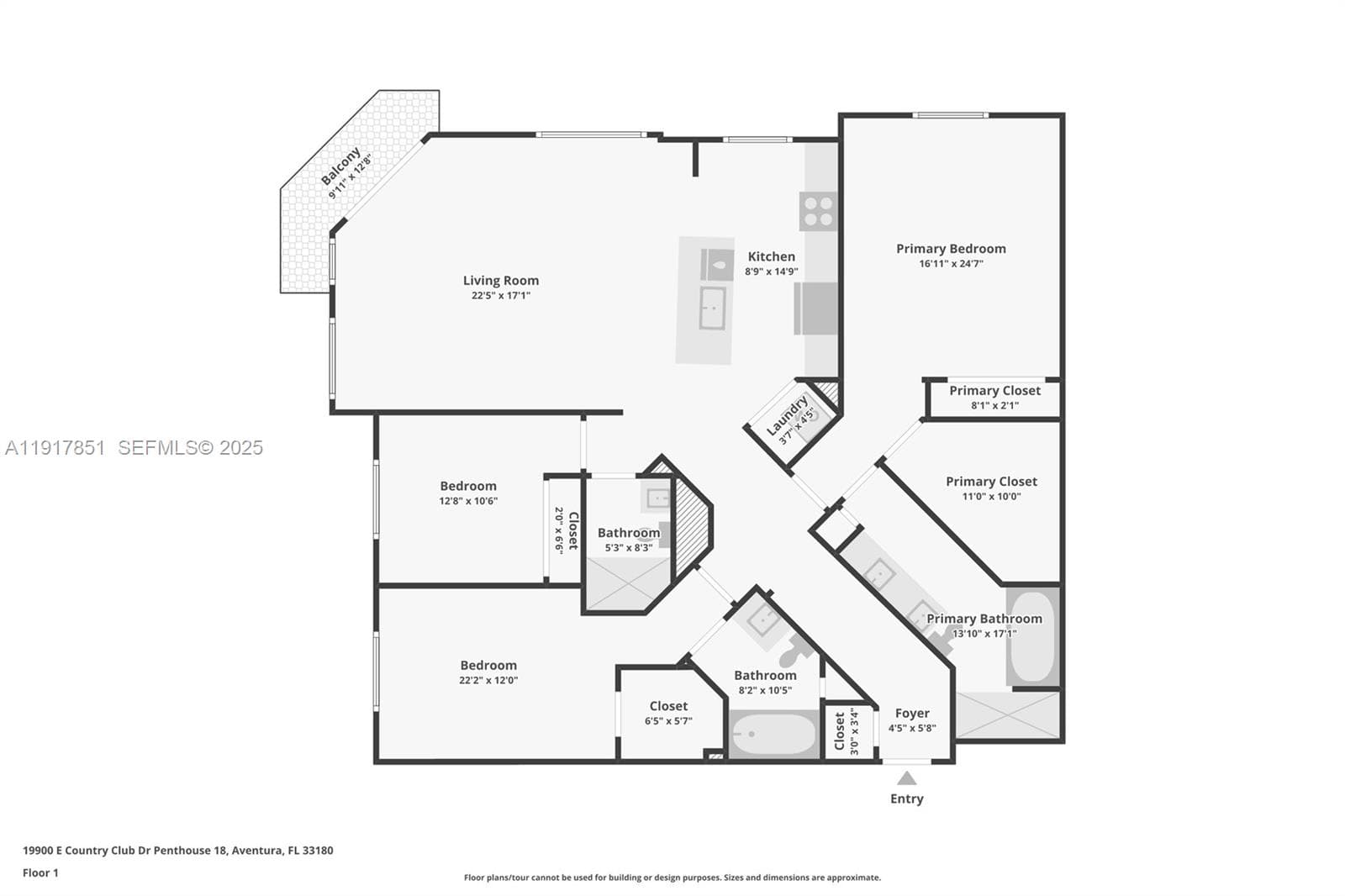 TURNBERRY VILLAGE SO TOWER · #402 in Aventura - Photo 29