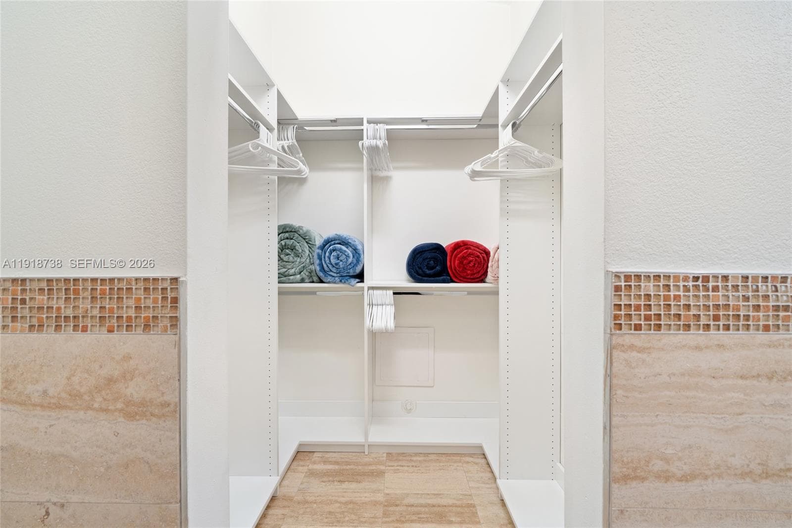Master Walk-in Closet