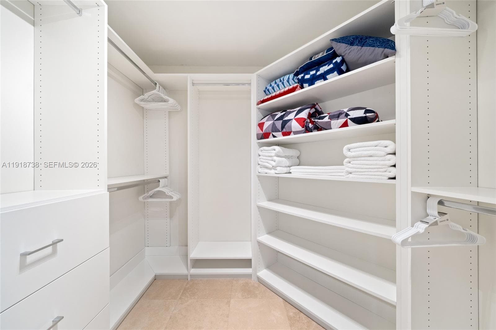 Third Bedroom Walk-in Closet