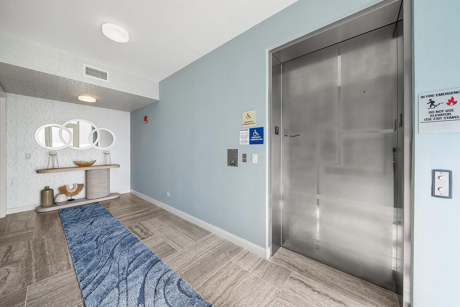 Private Elevator Entry
