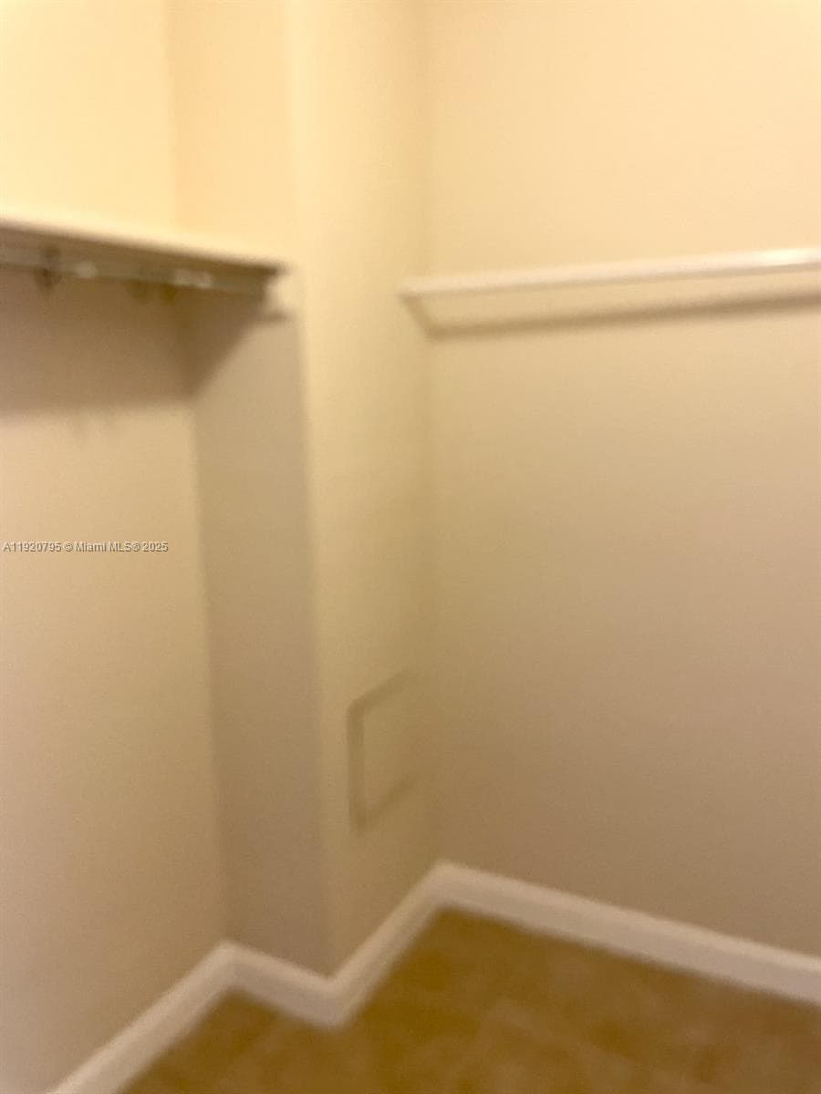 Huge walk in closet