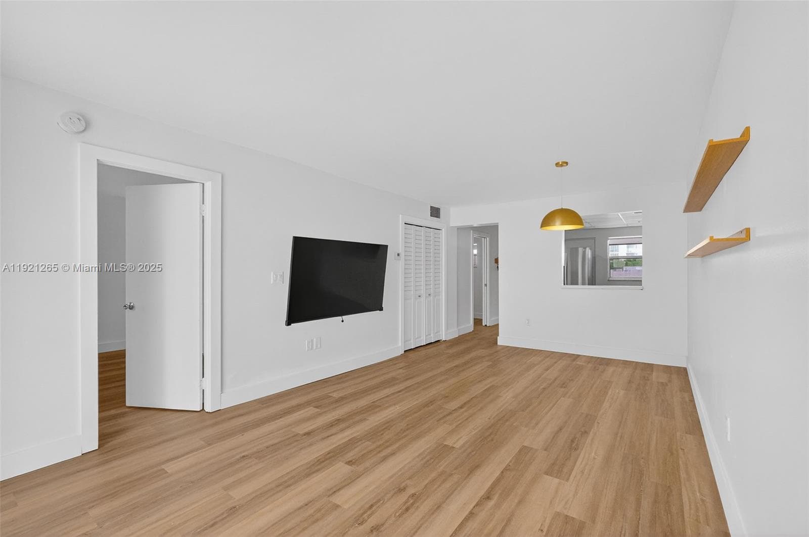 New vinyl/wood floors