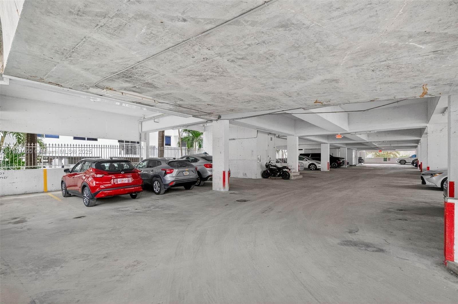 2nd floor covered garage 1 assigned parking space
