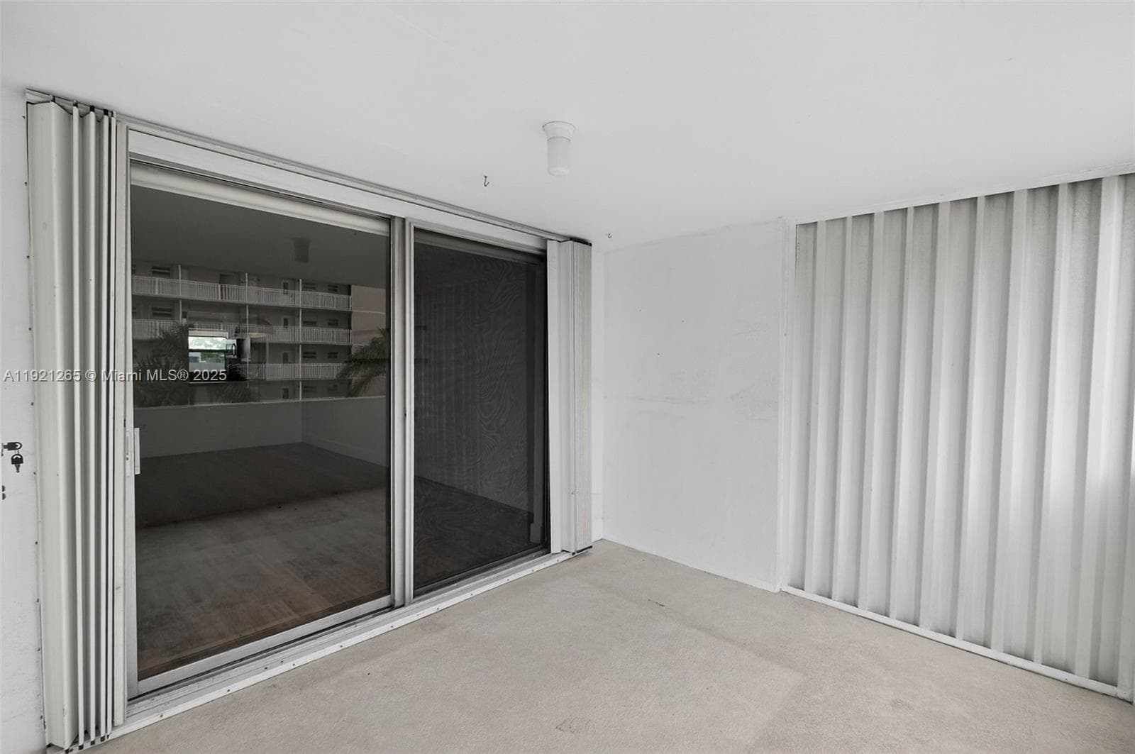 Oversized covered balcony