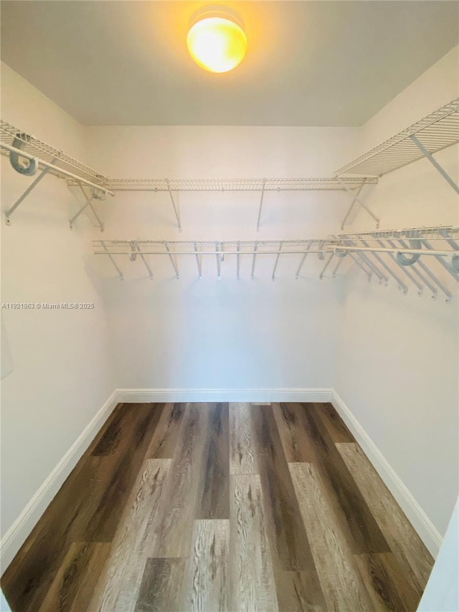 Master closet 7 x 5.3