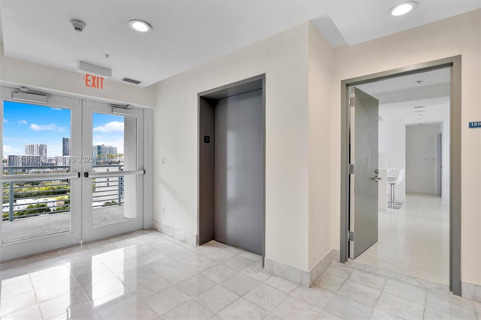 elevator and privet entry