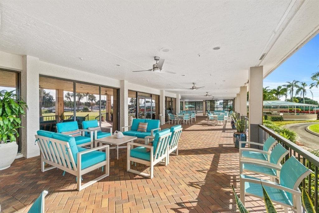 clubhouse terrace