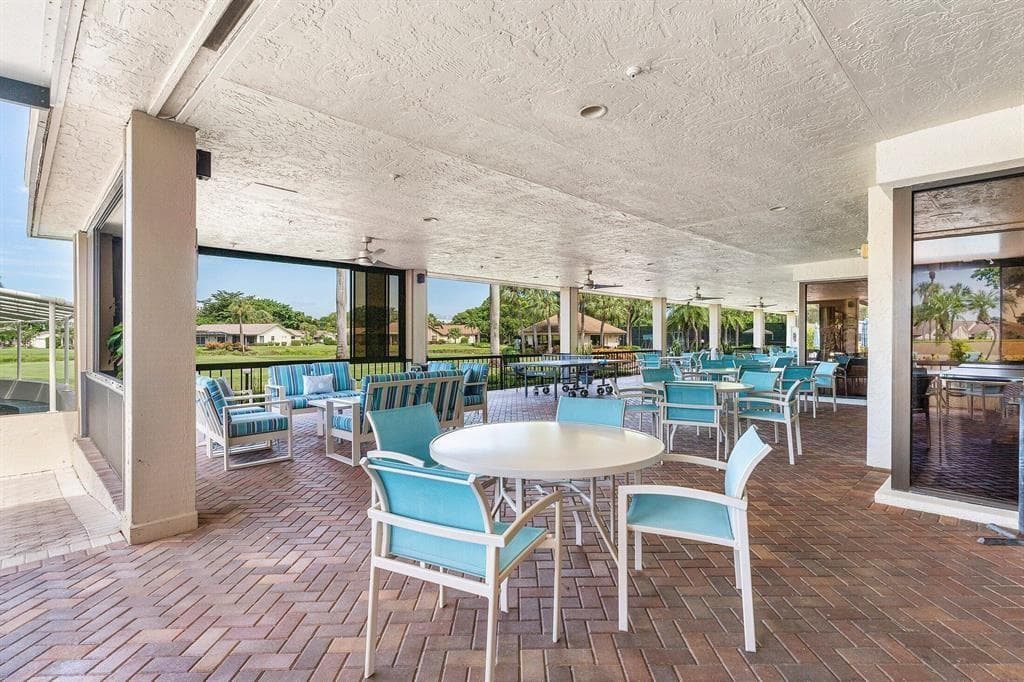 clubhouse terrace