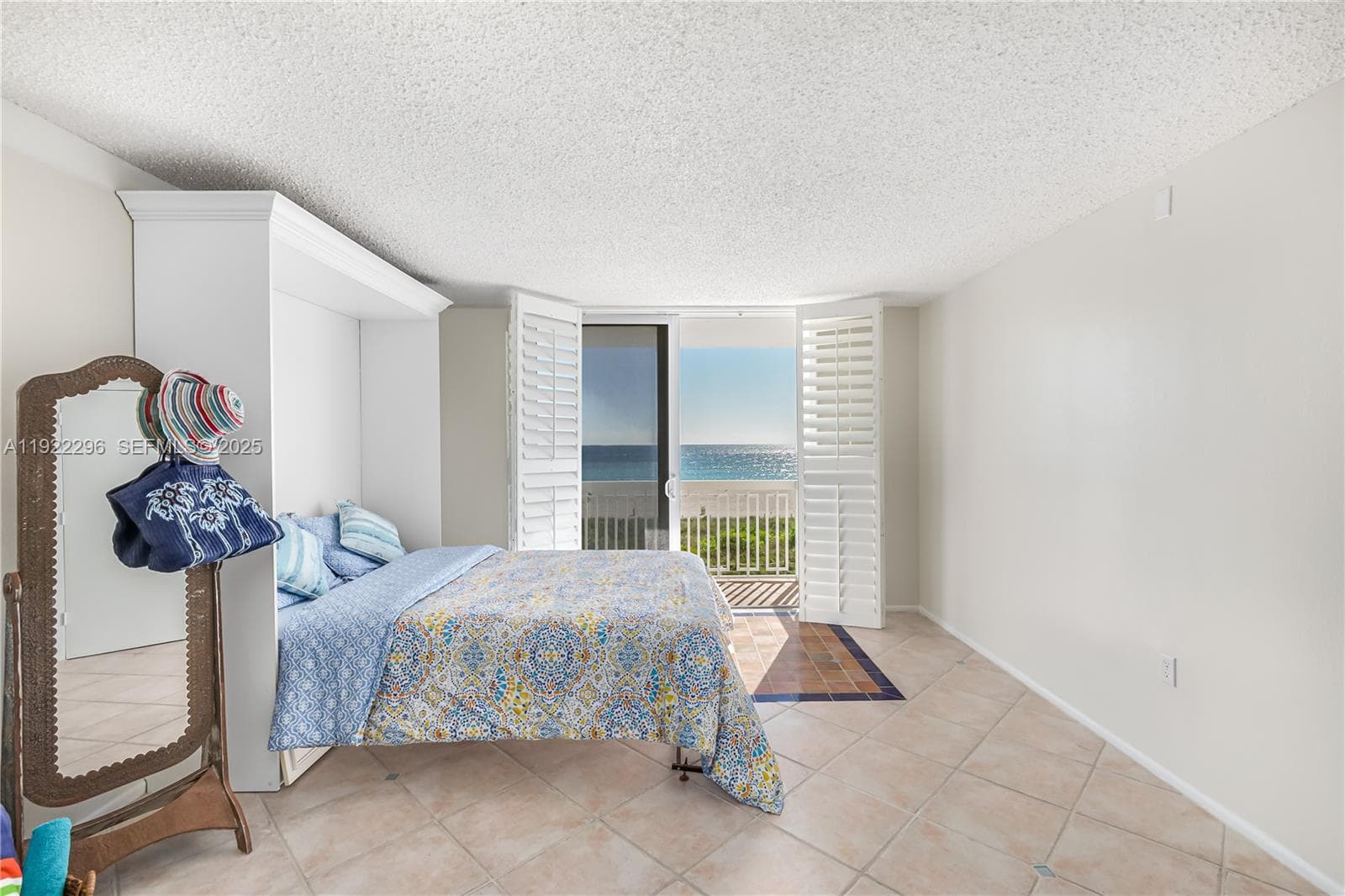 Murphy bed opened