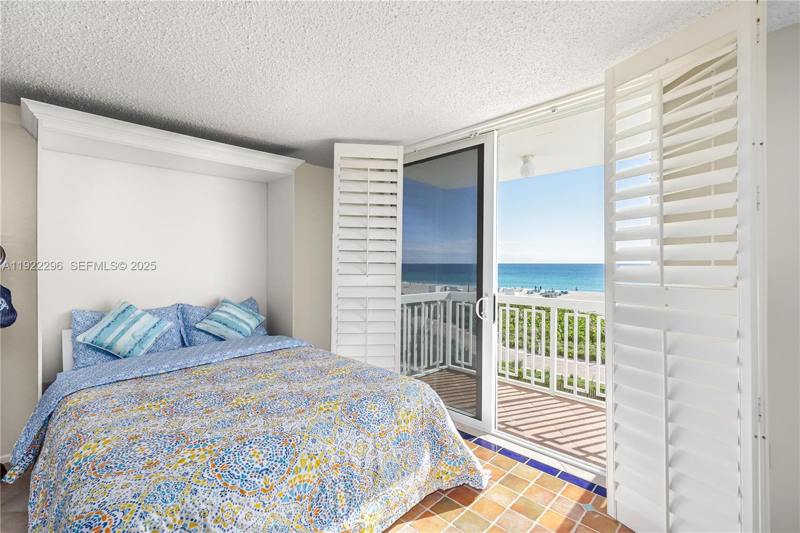 Murphy bed opened