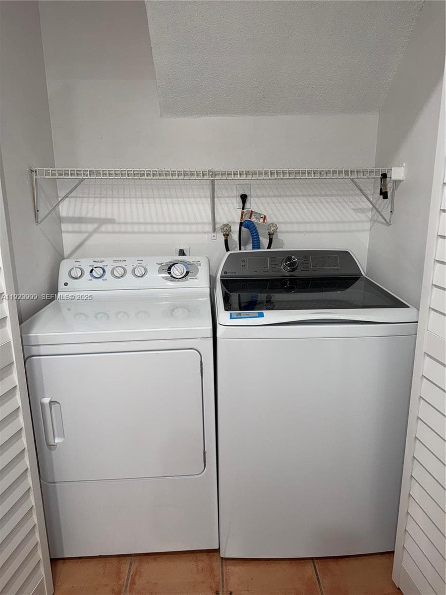 new washer and dryer