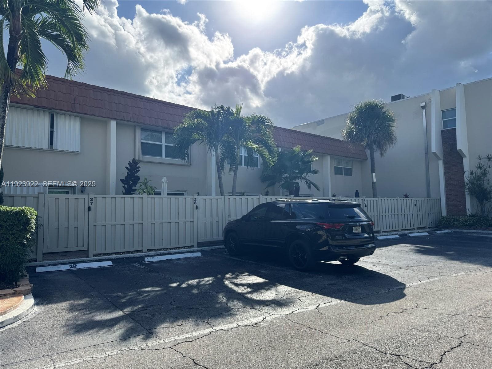 Guest Parking Behind Unit