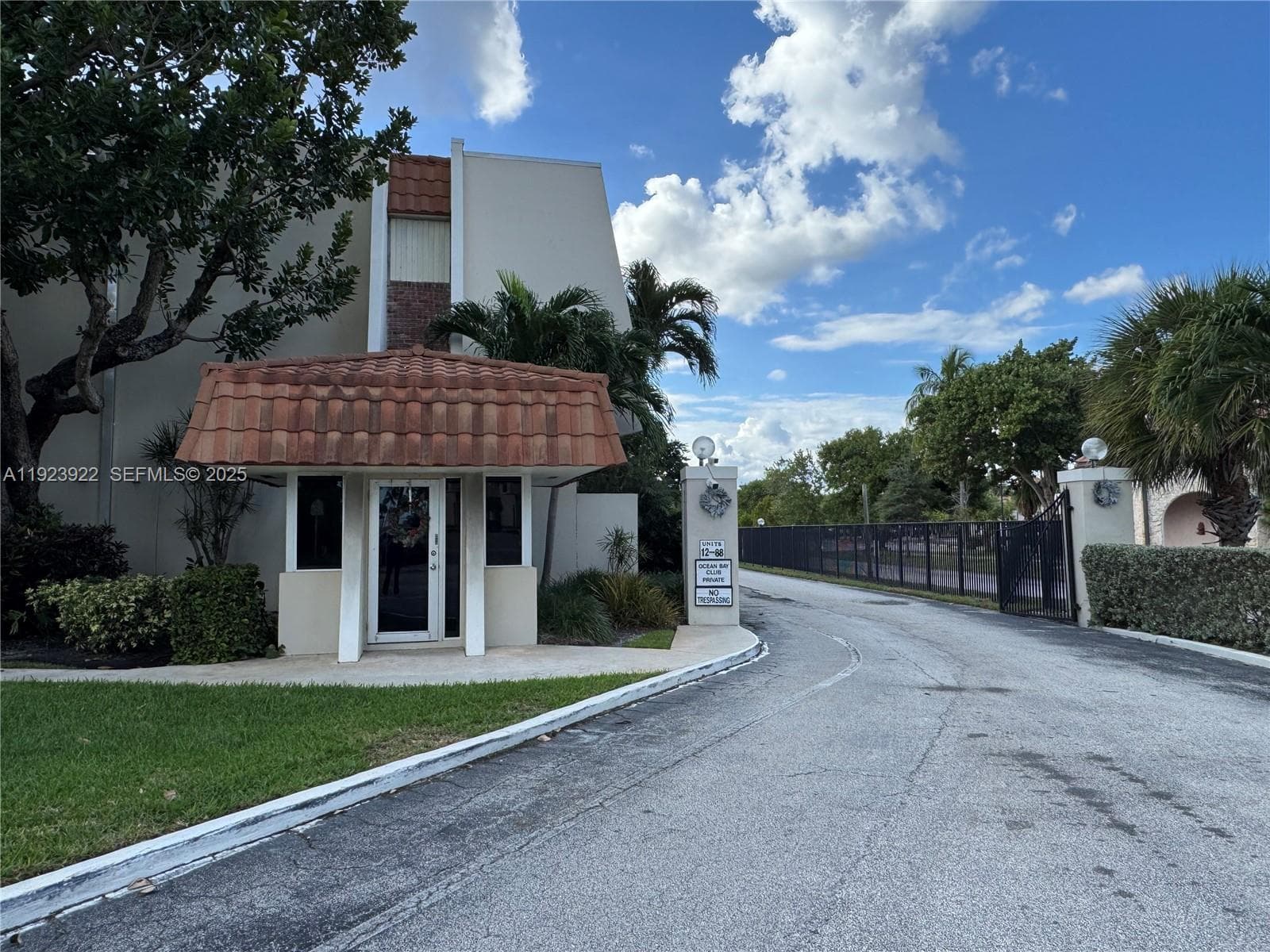 Entrance to Complex