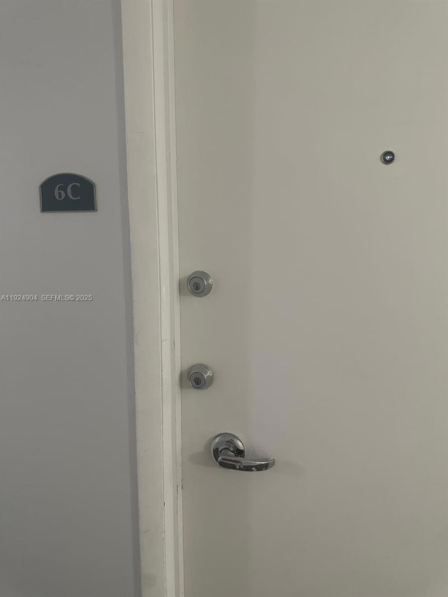Front door.