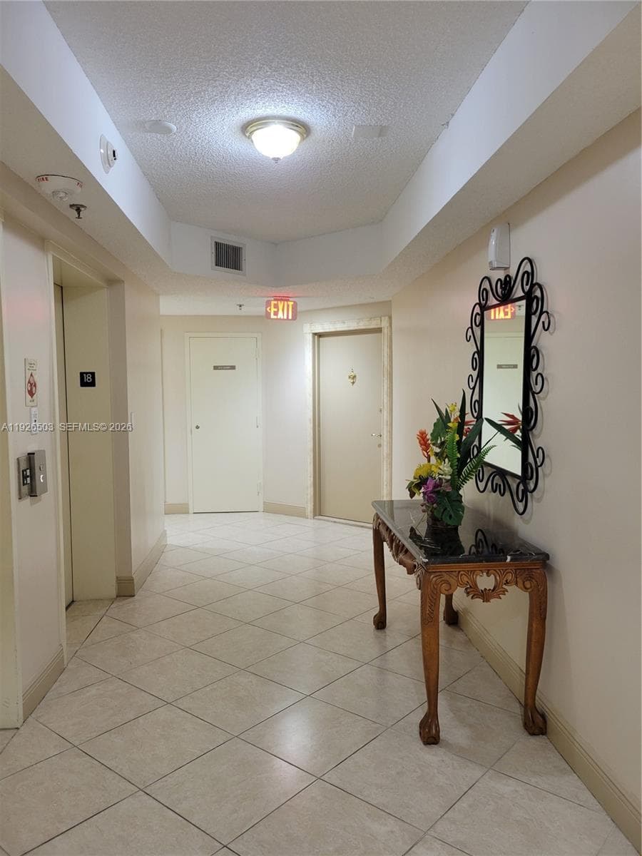 18th Floor Elevator Foyer - Four units per floor