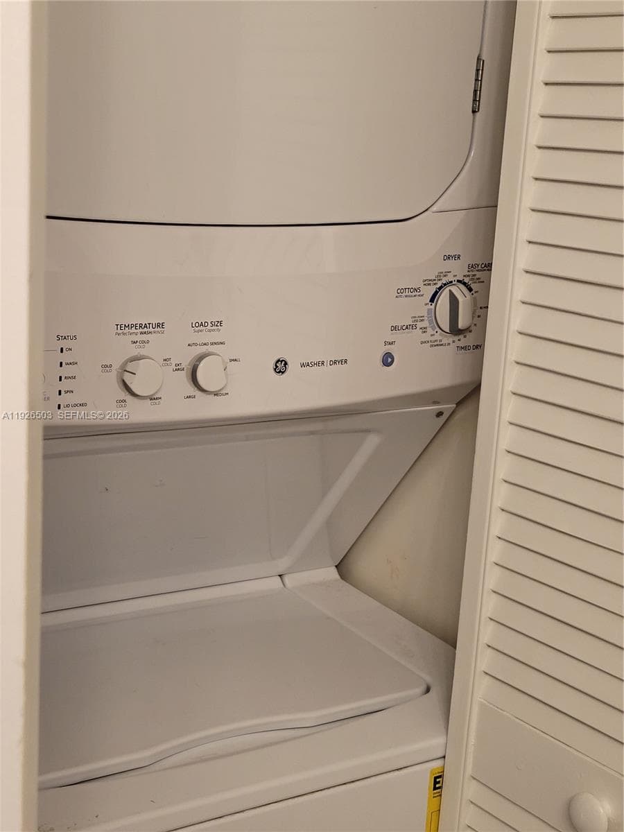 Washer and Dryer