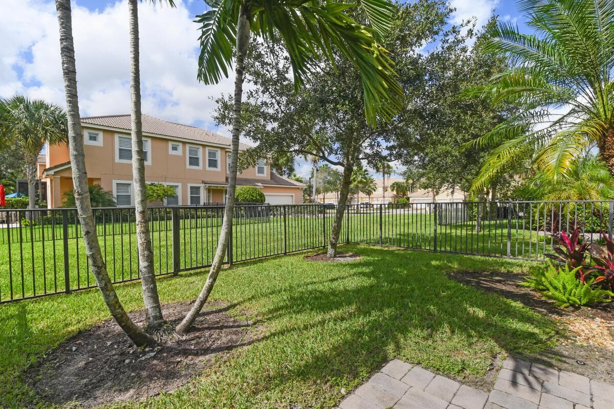 Fenced-In Backyard