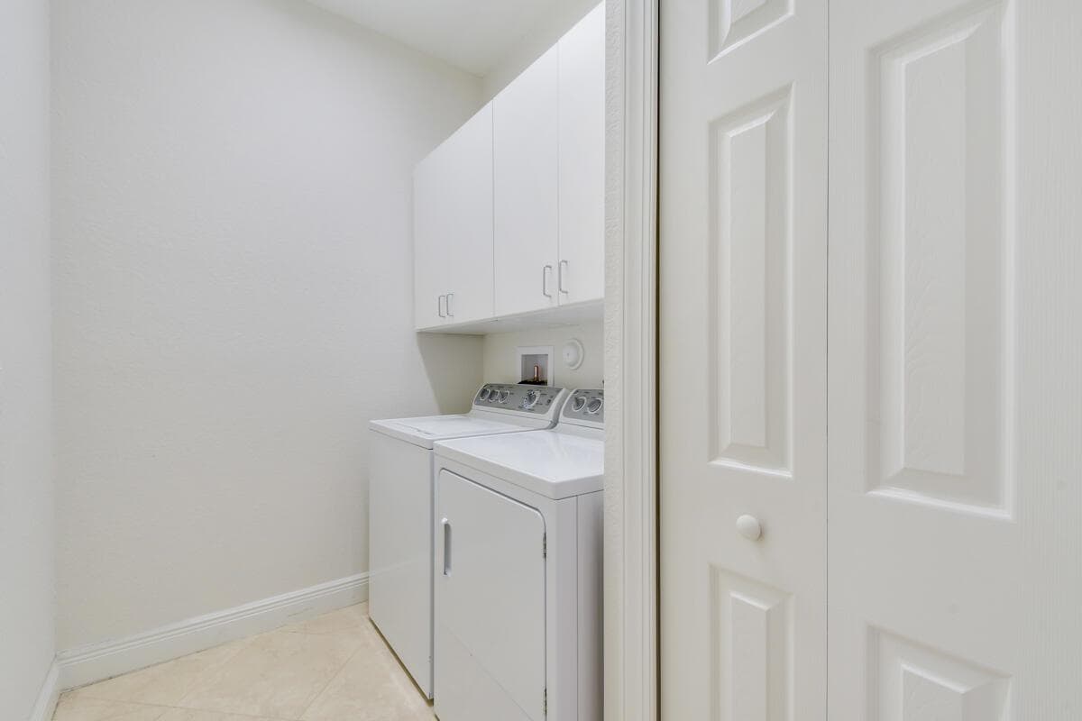 Separate Laundry Room