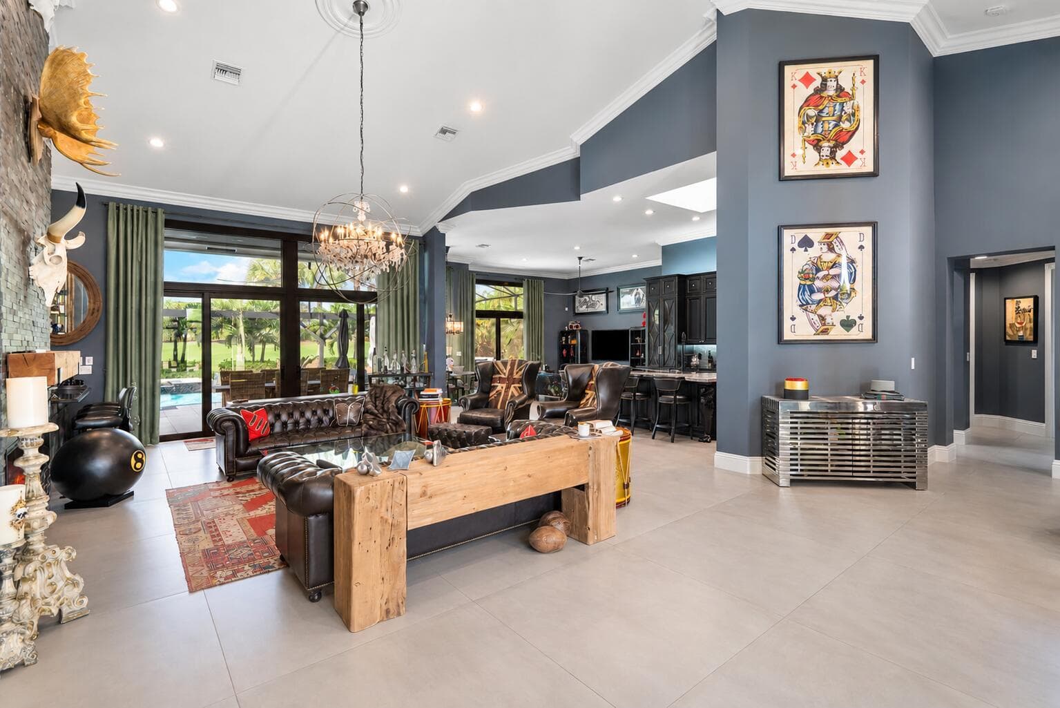 Open concept living