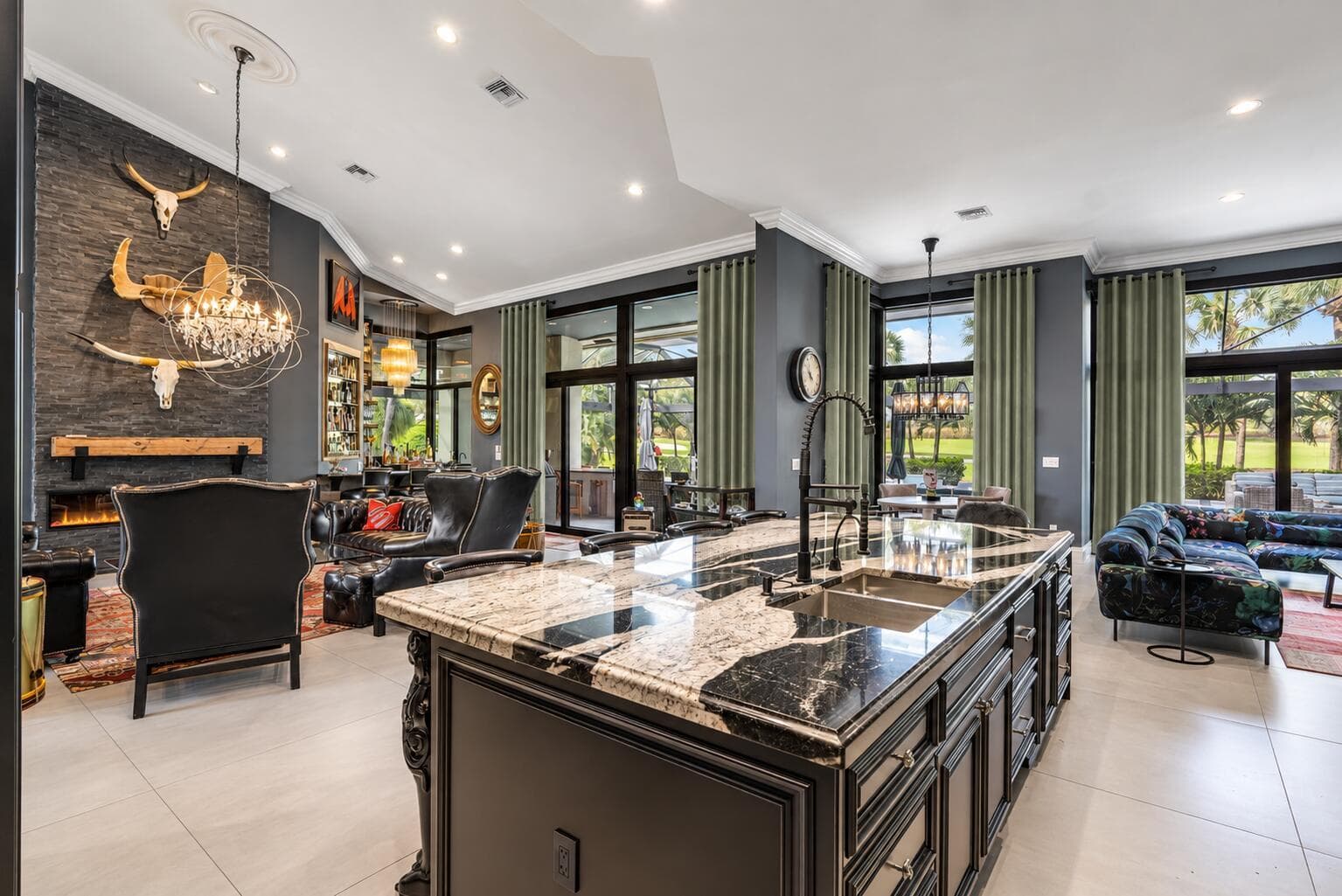 Open concept living