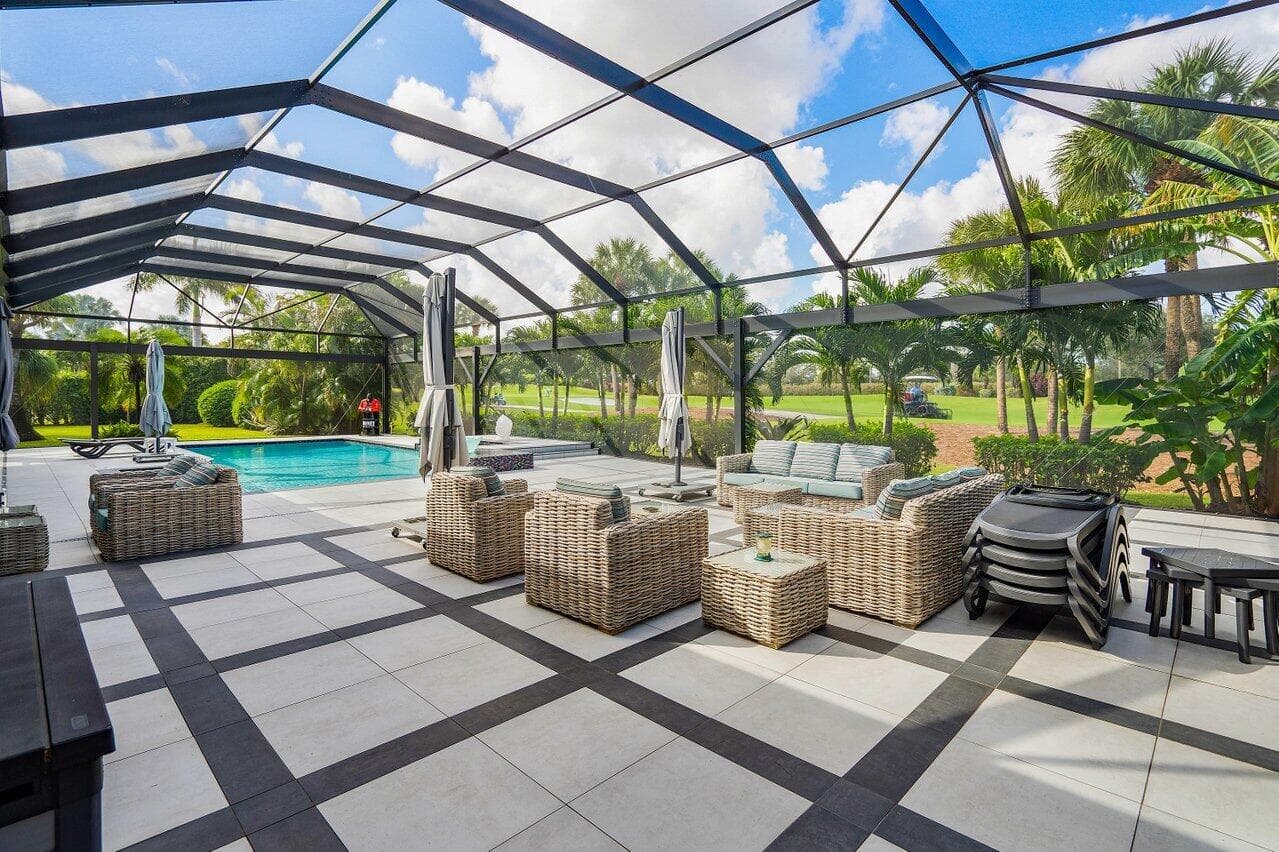 Back patio