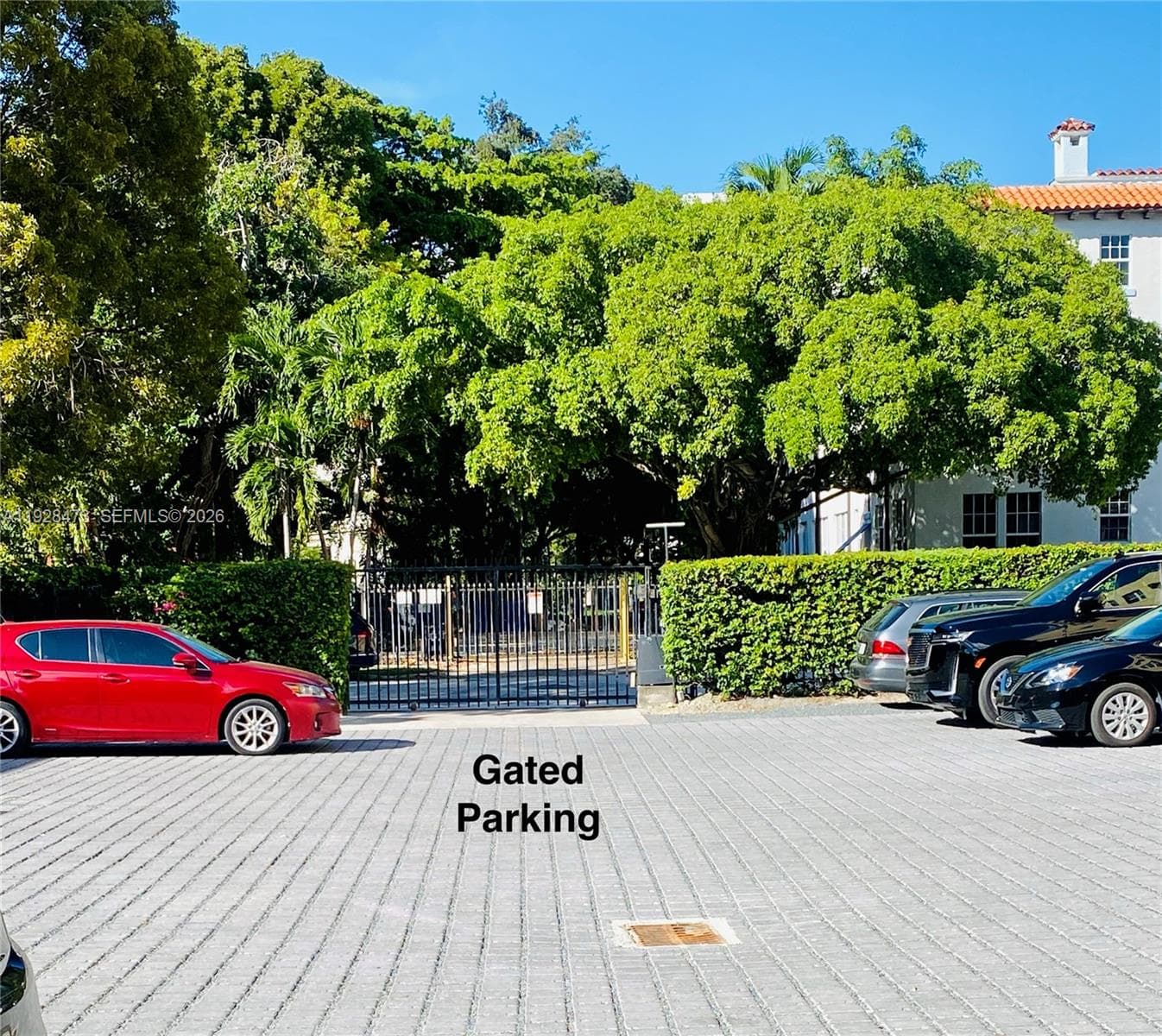 Secured Gated Paved Parking Lot
