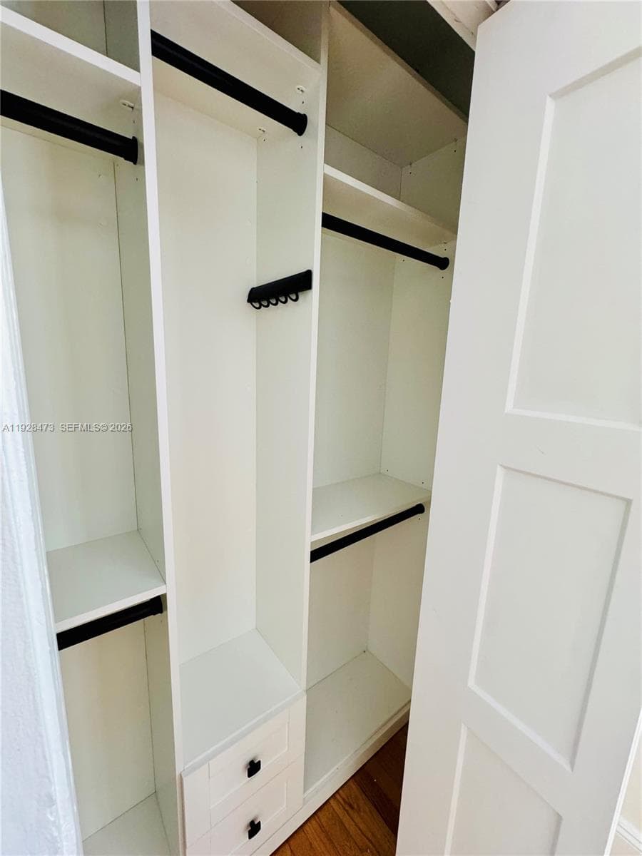 Bathroom with storage