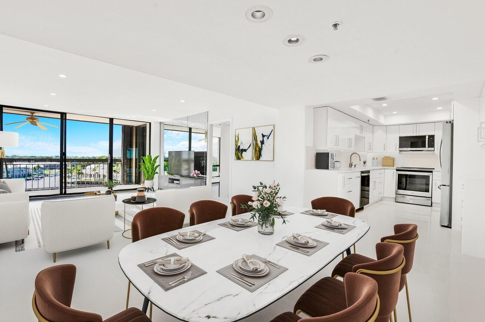 Dining Area (virtually staged)