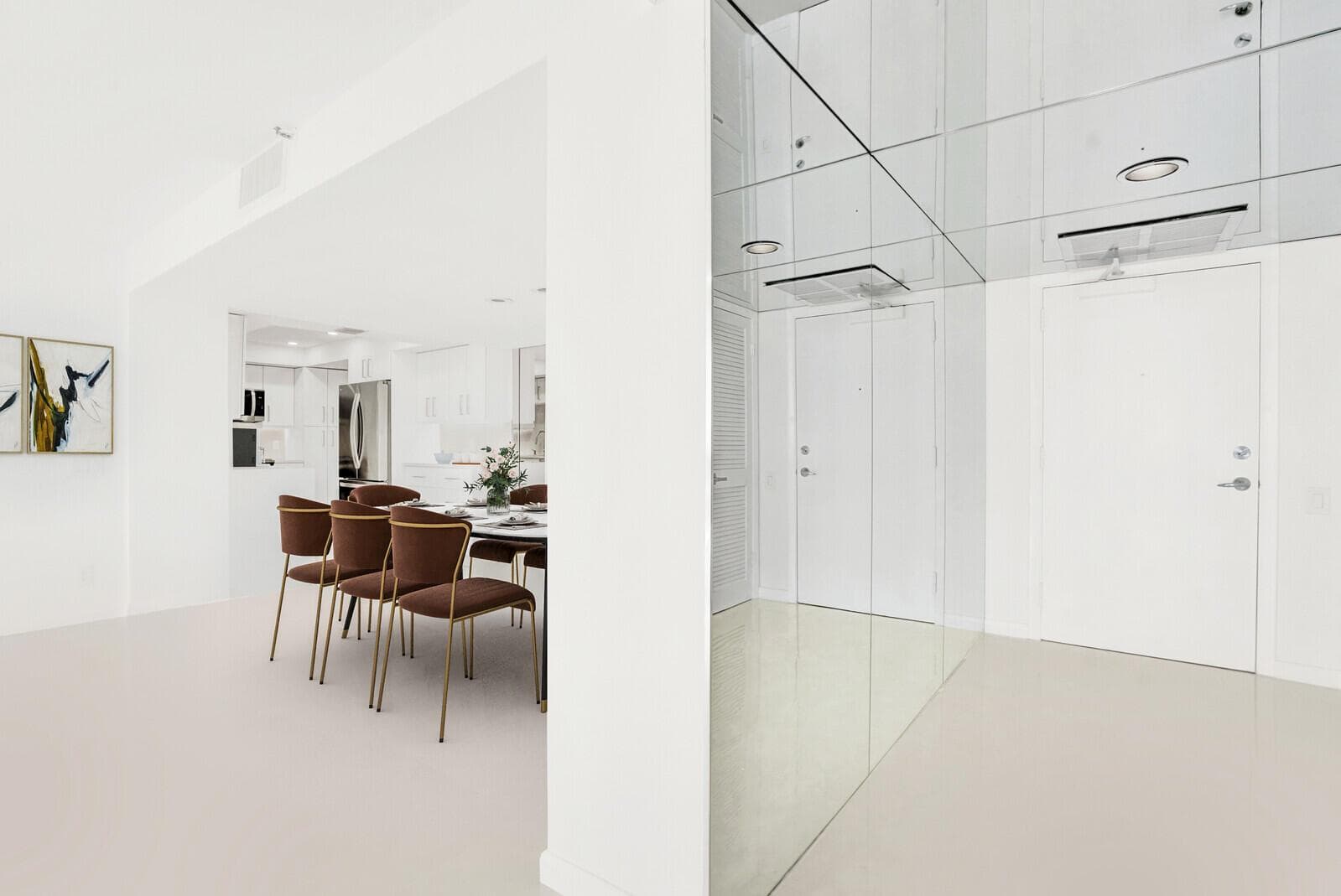 Foyer (virtually staged)