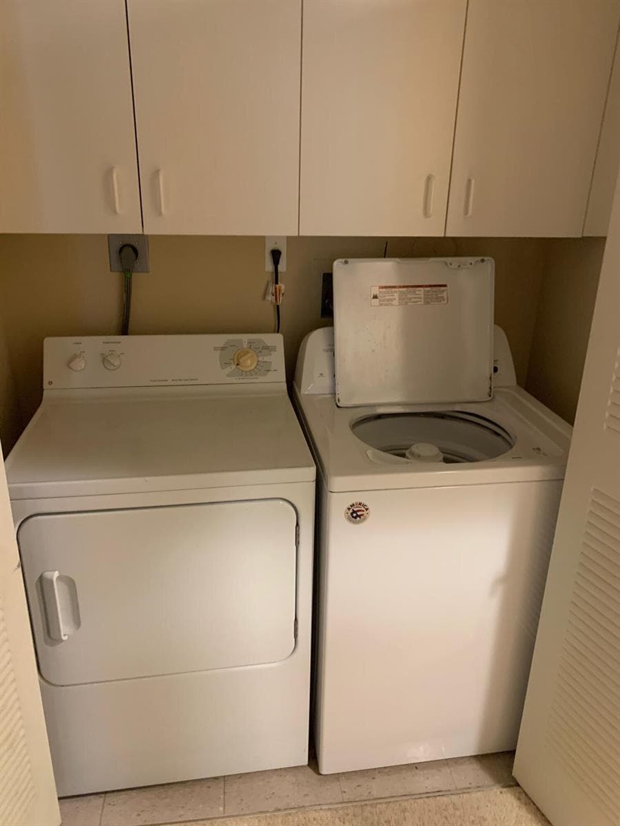 Washer and Dryer