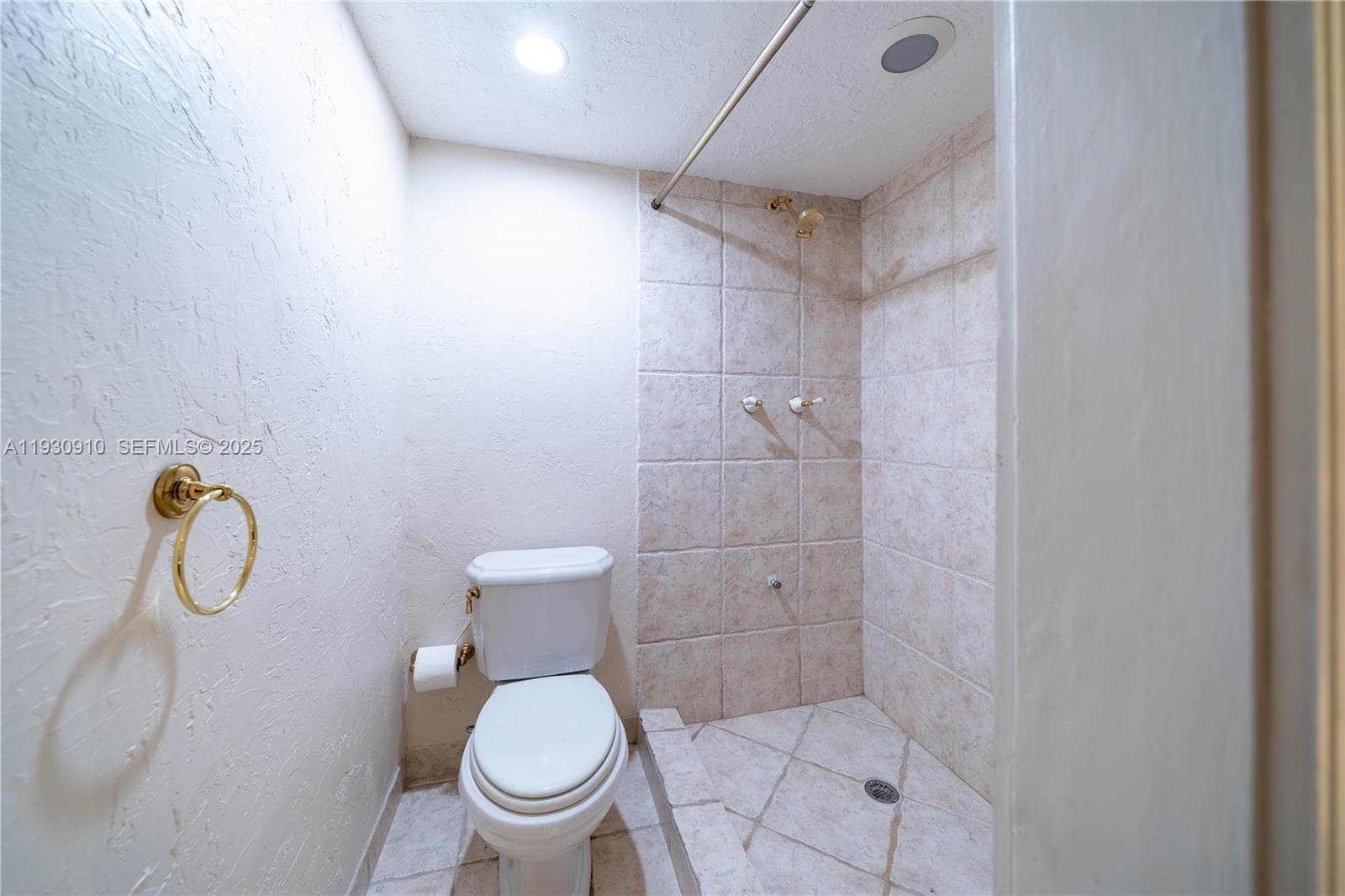 Bathroom with a shower