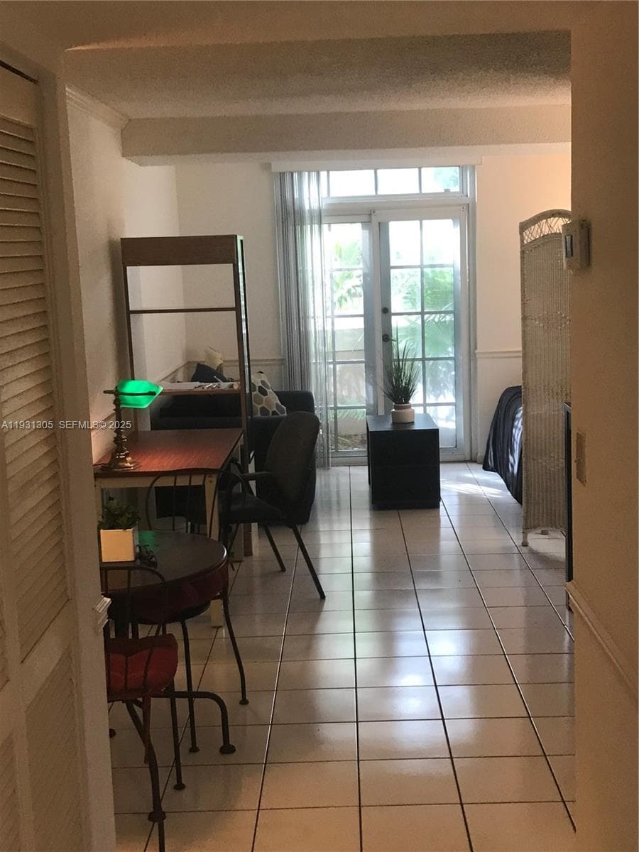 Furnished and Tiled flooring