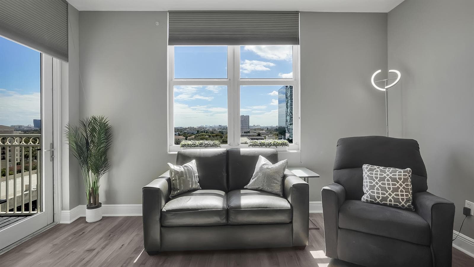 Living Space View of the Skyline