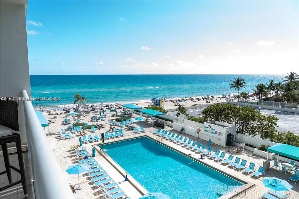 View from the balcony.