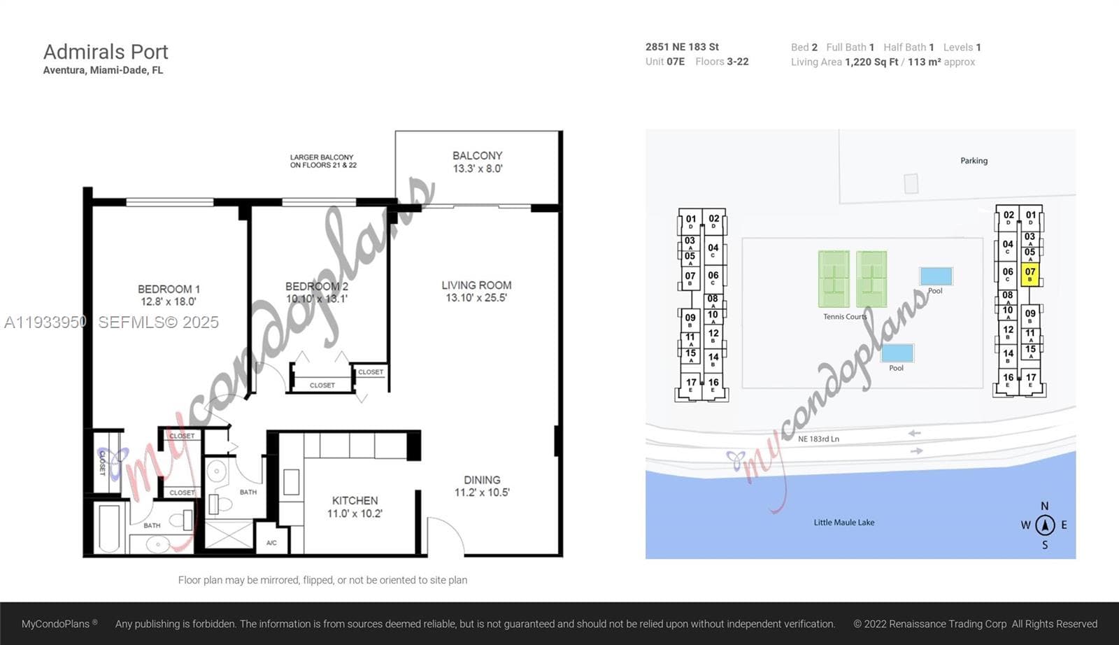ADMIRALS PORT CONDO WEST · #1007E in Aventura - Photo 14