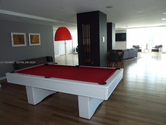 Rec Room with Pool Table