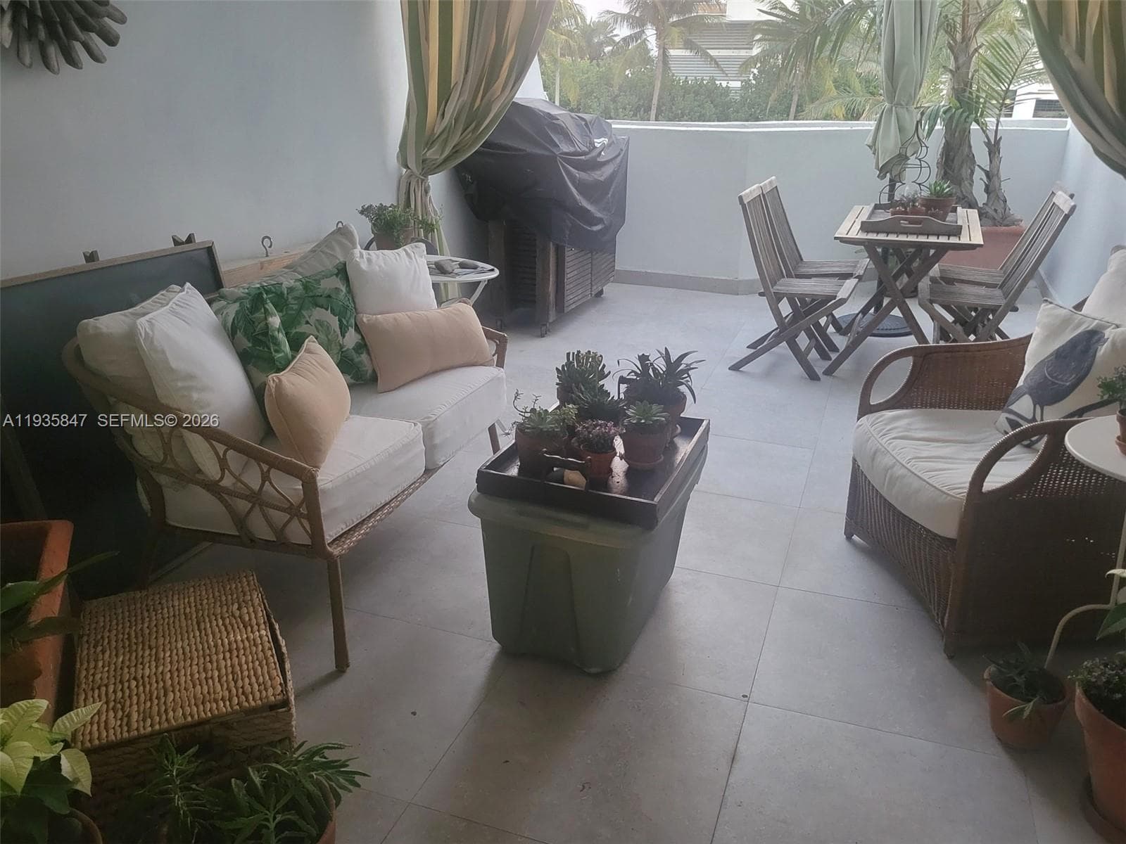 Covered Terrace