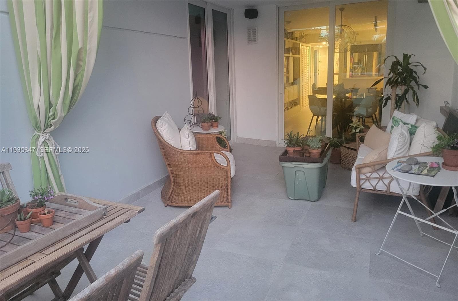 Covered Terrace