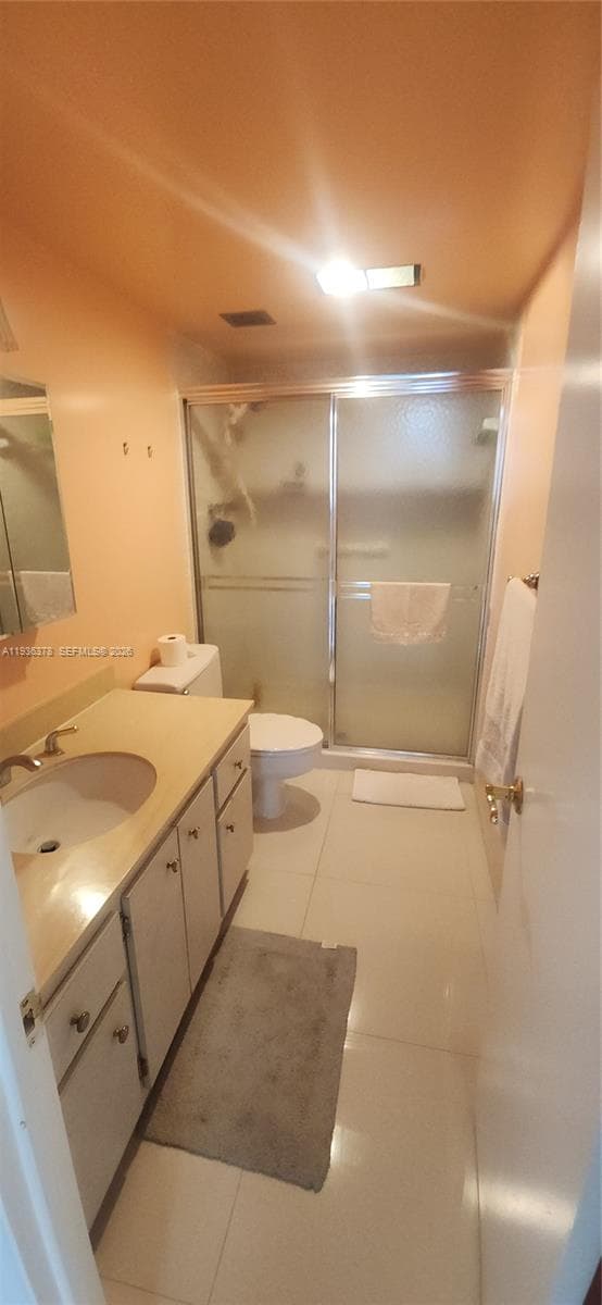 2bd full bathroom with stall shower