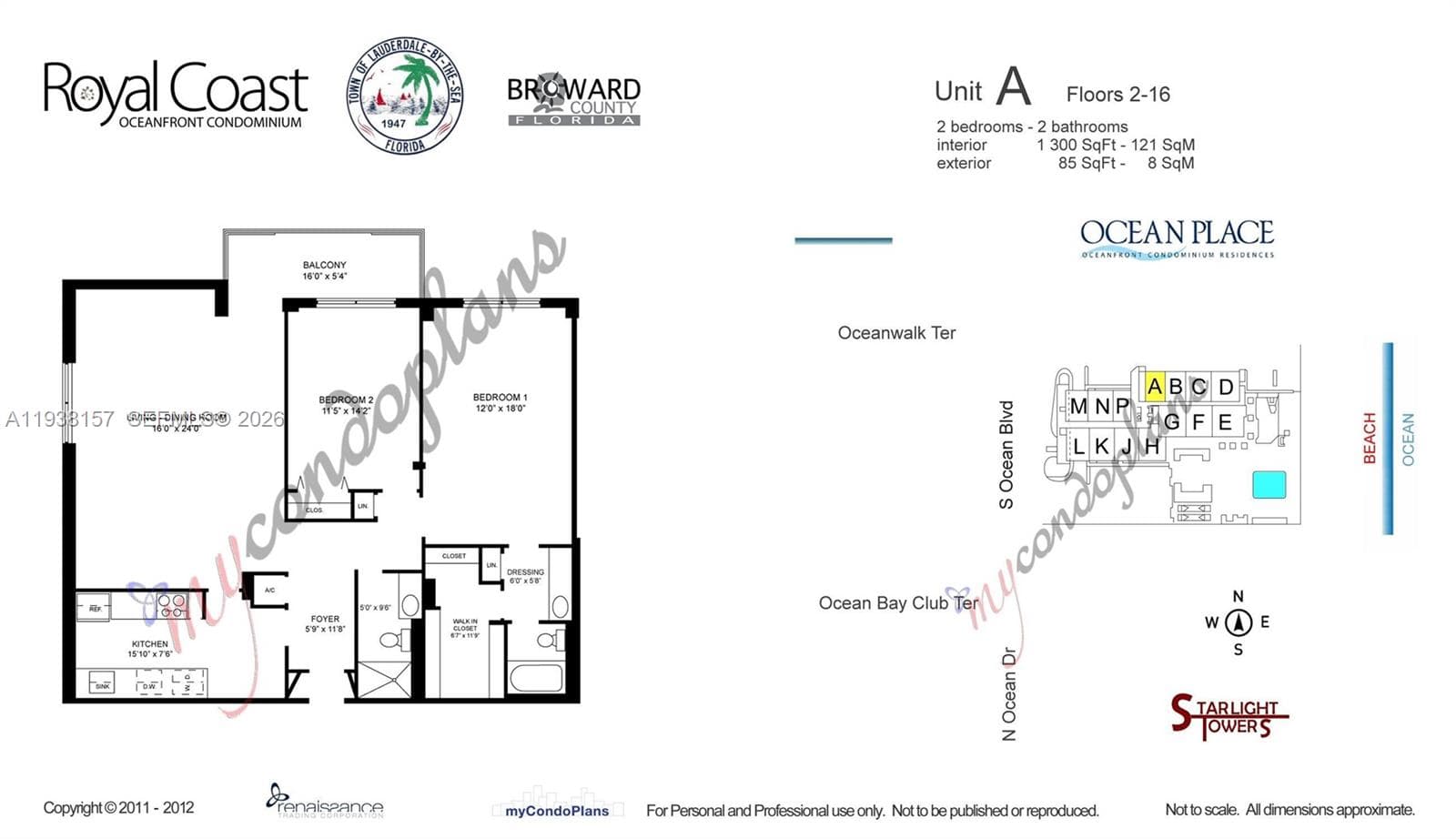 ROYAL COAST CONDO · #12A in Lauderdale By The Sea - Photo 45