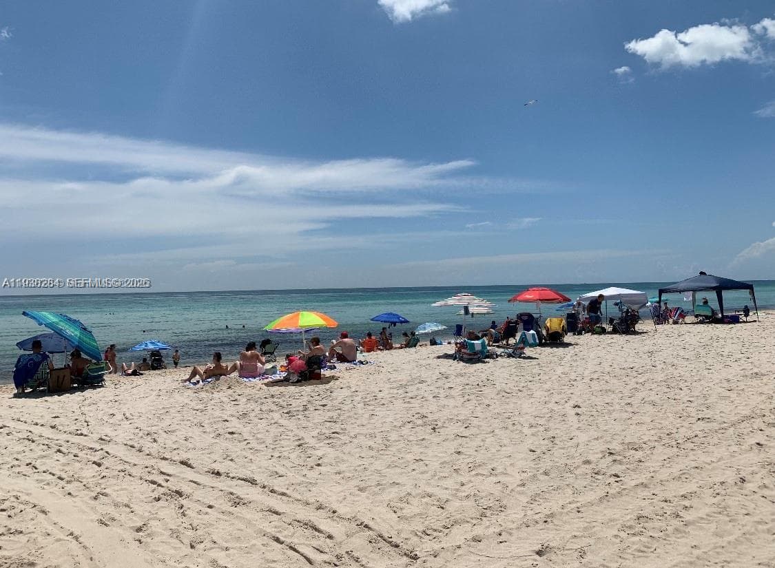 Beach a block away