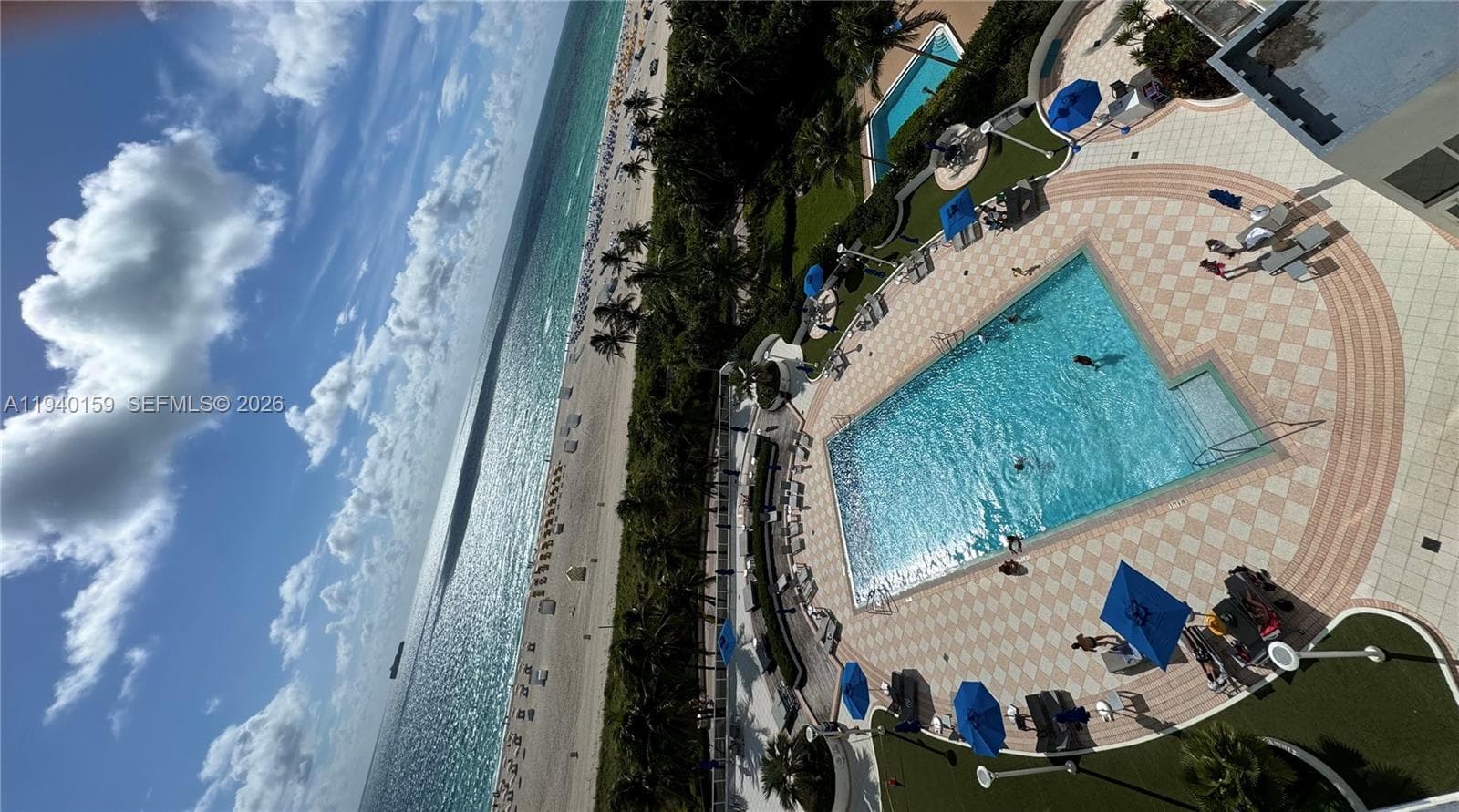 Heated pool