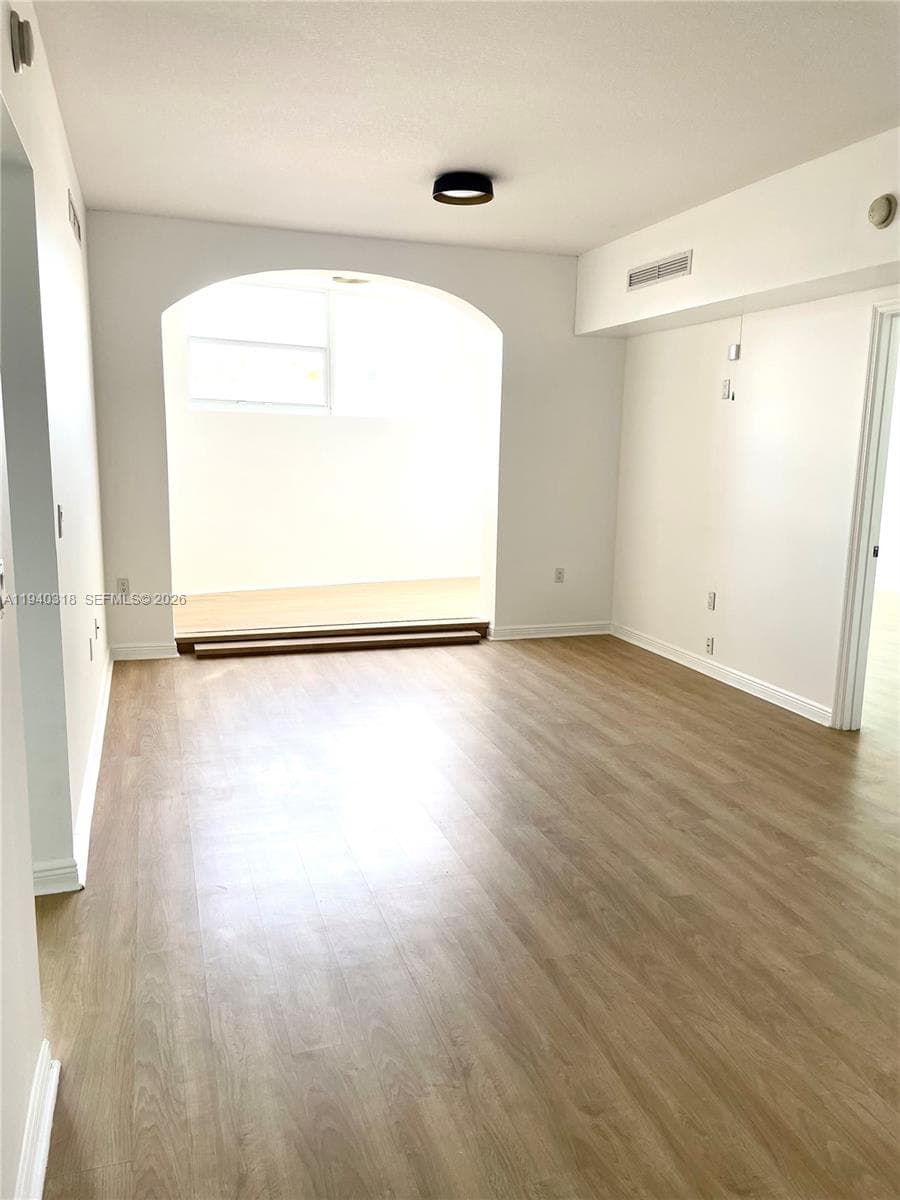 Living room and den