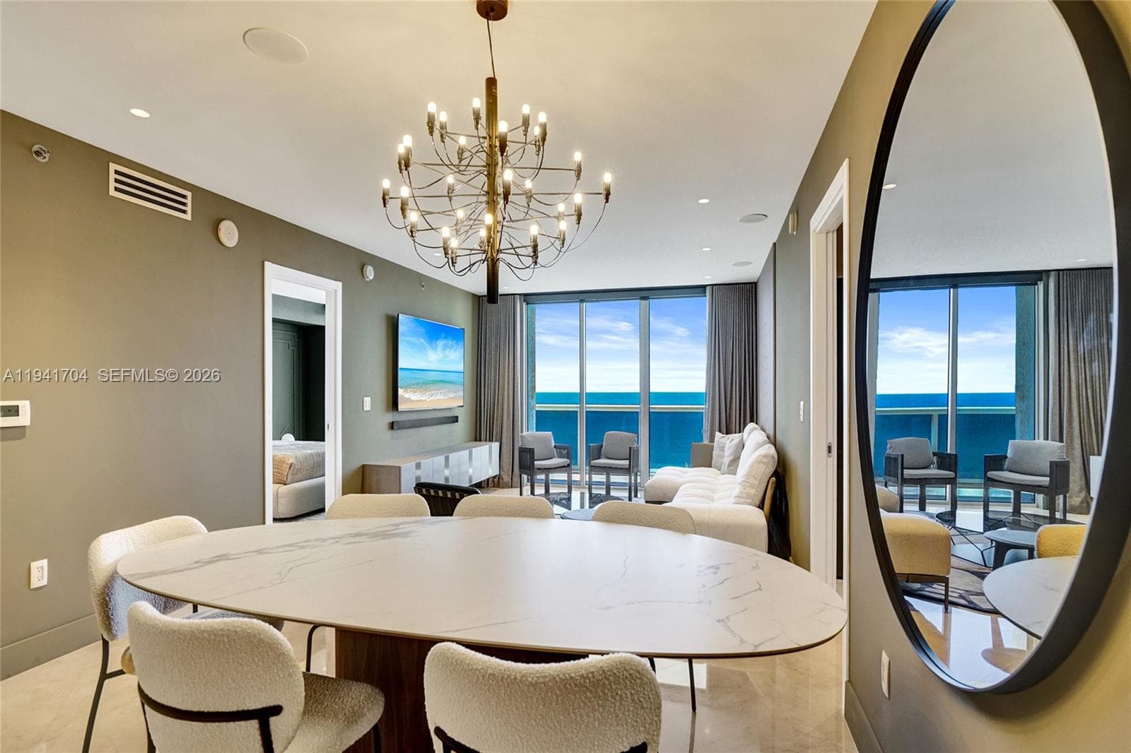 Dining Area With Ocean View