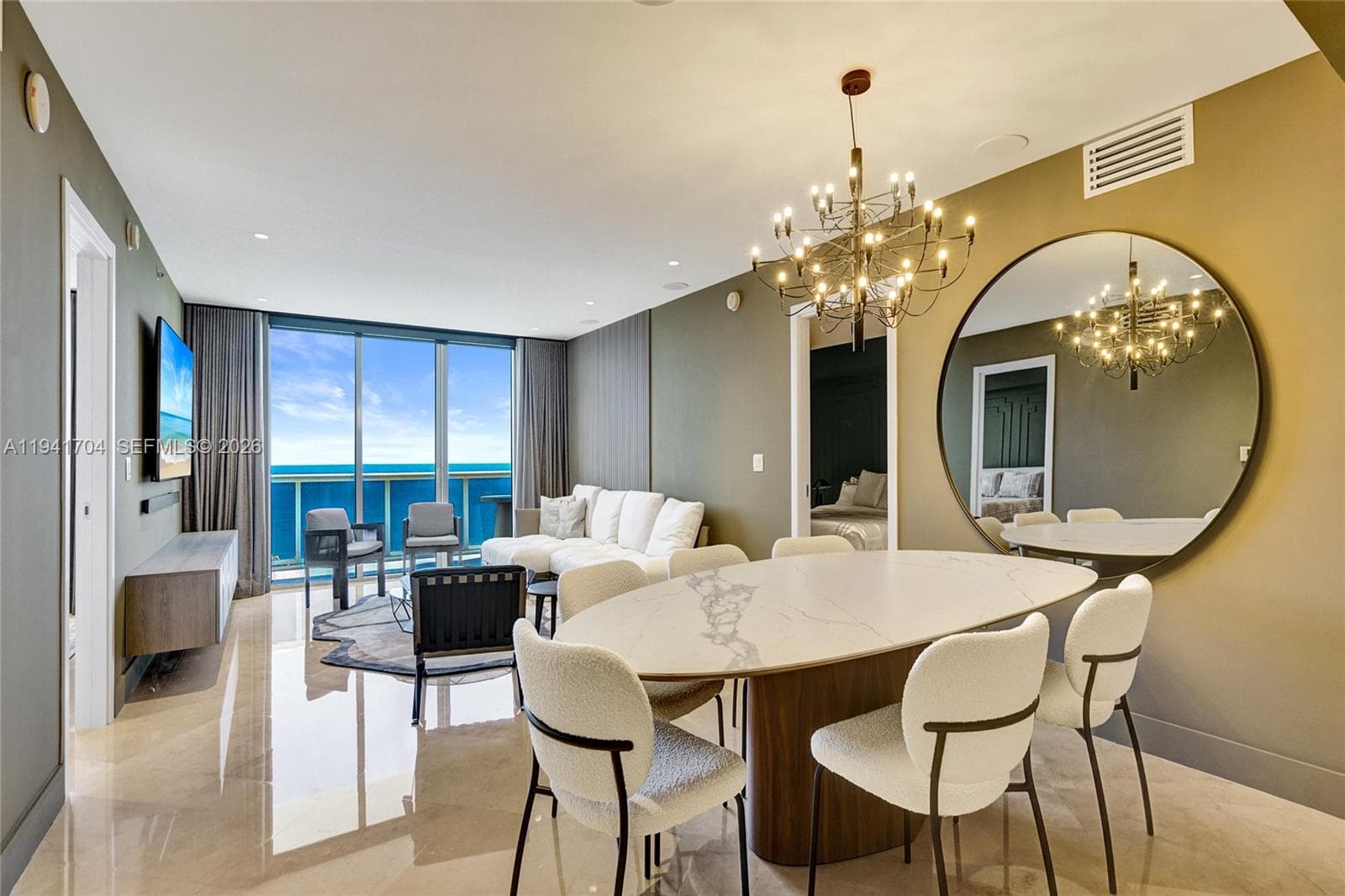 Dining and Living area